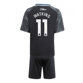 Baby Fußballbekleidung Aston Villa Ollie Watkins #11 Auswärtstrikot 2025-26 Kurzarm (+ kurze hosen)